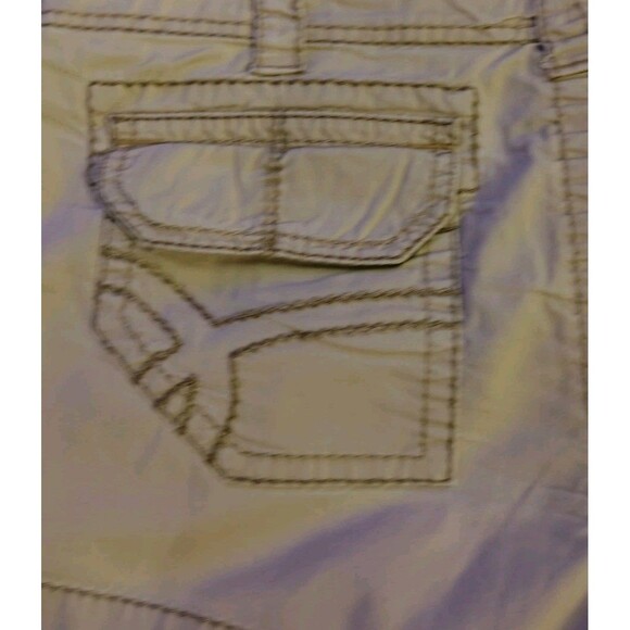Zanda Di Shorts Size 11 Tan Pockets Cotton Style JS1444U2 - Picture 7 of 10